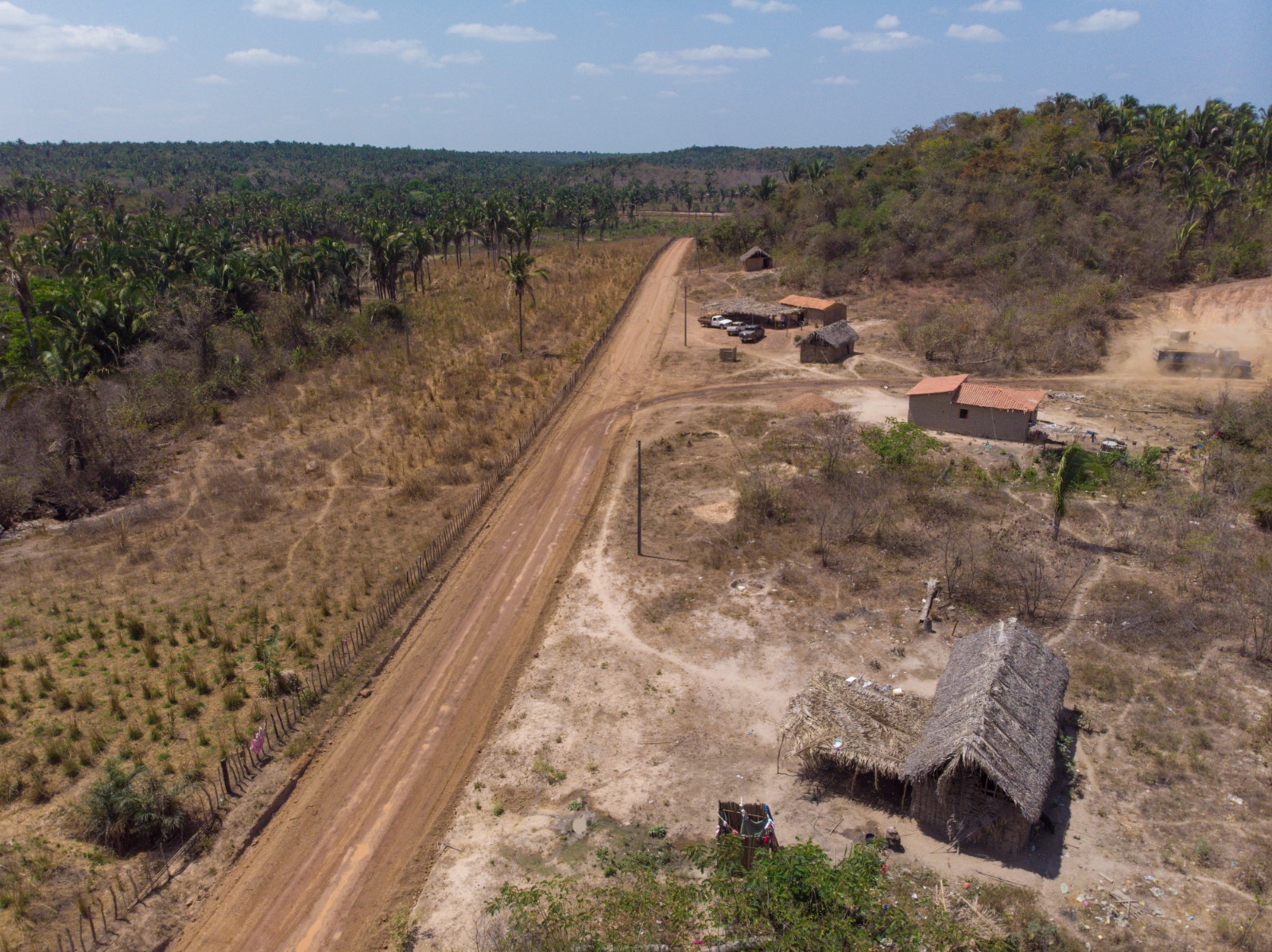 ‘’Estamos recuperando e construindo novas estradas na zona rural de Miguel Alves’’, afirma Veim da Fetraf (MDB)